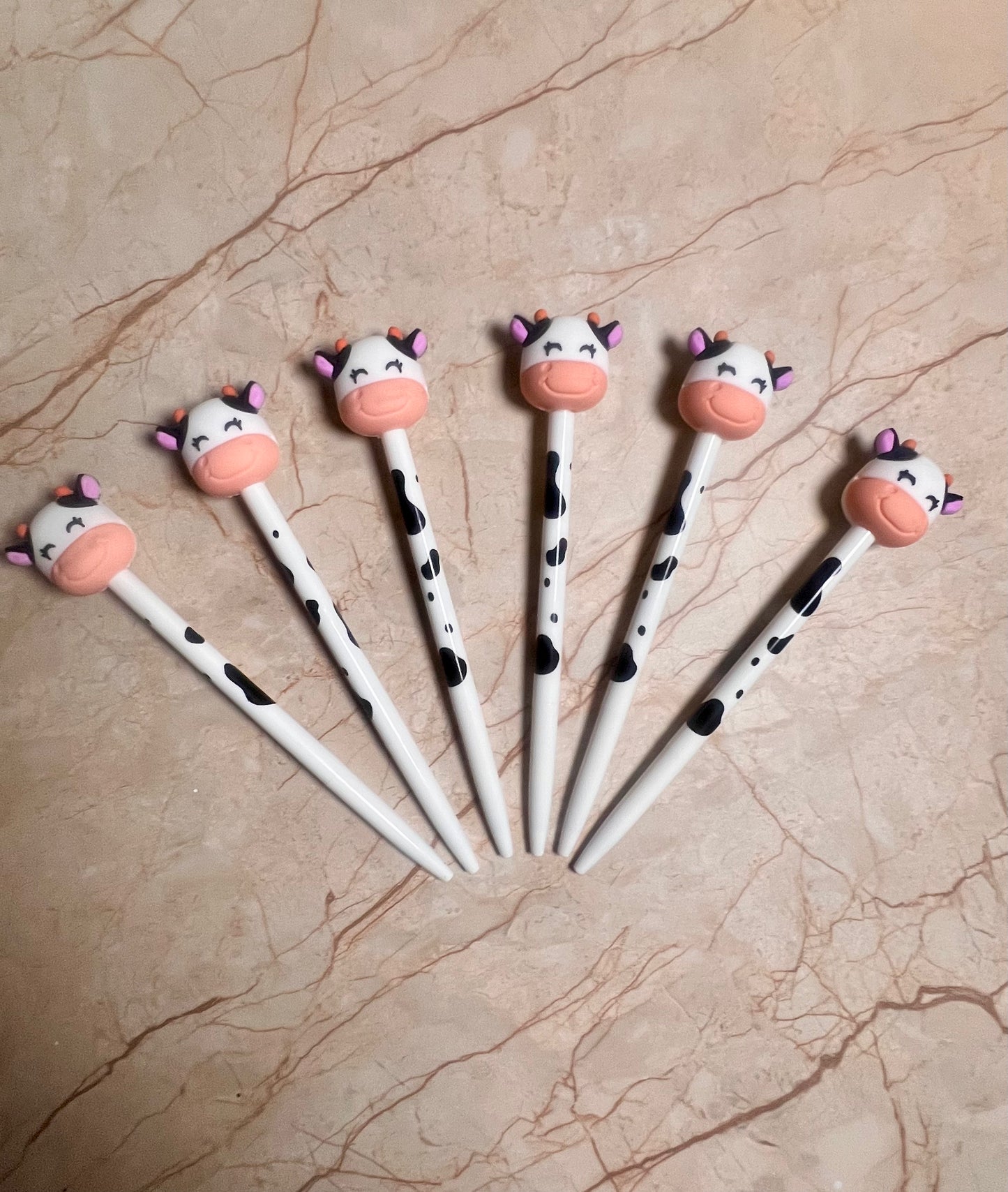 Cow Eyes Closed Retractable Pen $5 Each