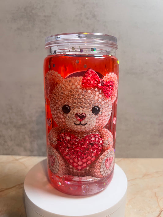Bling Bear Lava with Glitter
